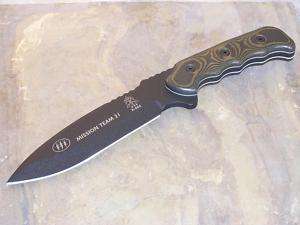 TOPS Mission Team 21 Survival Knife MT 21 New USA Made  