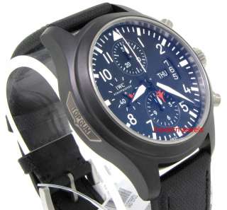 IWC Pilots Top Gun Chronograph Ceramic Watch IW378901   