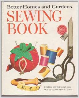 Better Homes and Gardens Sewing Book (1970) Binder  