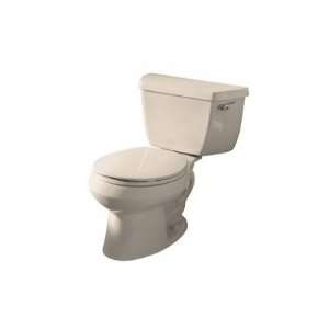   Round Front Toilet w/Right Hand Trip Lever K 3433 TR 55 Innocent Blush