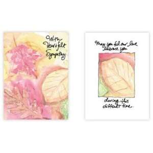 Sympathy Card Wording   With Heartfelt SympathyMay you feel our love 