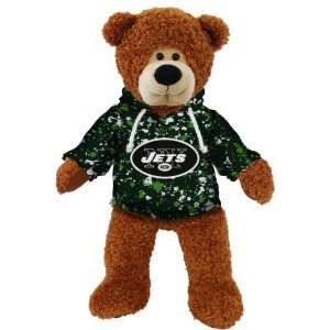 New York Jets Plush Bear Splatter Pattern Sports 