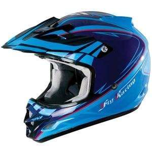  Fly Racing Trophy Helmet   2009   X Large/Blue/Sky Blue 