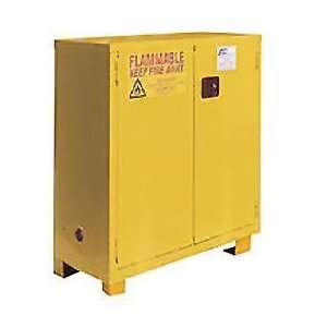  Flammable Cabinet With Legs   Self Close Door 28 Gallon 