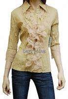 BFS05~NEW KAELYN MAX Plus 2X/18/20 Beige Poetic Lace 3/4 Slv Top 