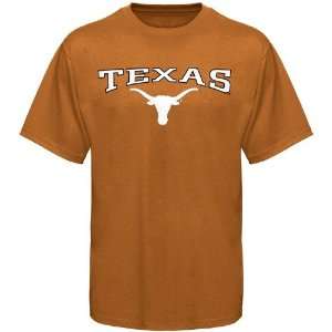 Texas Longhorns Youth Focal Orange Arched Graphic T shirt  