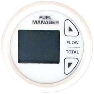  Faria Gauges Fuel Manager   Dress White