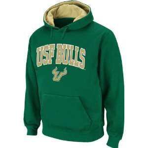 South Florida Bulls Arched Tackle Twill Hooded Sweatshirt