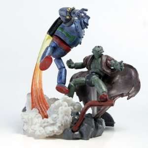  Tetsujin 28 Gashapon Diorama   Gigantor battling Villain 