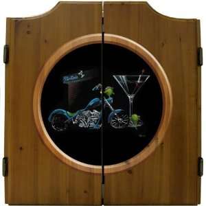   Godard Dartboard Cabinet Set   Custom Martini