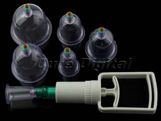 Chinese Cupping Therapy Set With Acupressure Magnets  