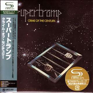 Supertramp Crime Of The Century 08 JAPAN Mini LP SHM CD L/E Obi OOP 