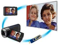   TV’s USB port and watch on the big screen with friends and family
