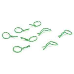  Dynamite Bent Body Clips Green (8) Toys & Games