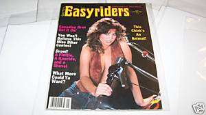 JAN 1983 EASYRIDERS MOTORCYCLE magazine DAVID MANN  