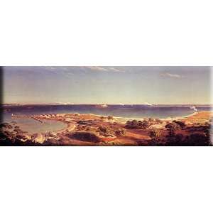  The Bombardment of Fort Sumter 16x6 Streched Canvas Art by 