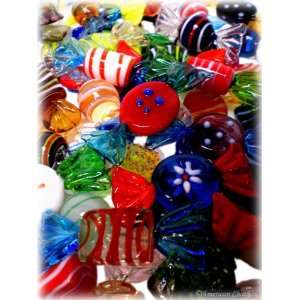  Lot Bomboniere Wedding Favor 200 Art Glass Candy