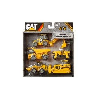 Toystate Caterpillar Construction Mini Machine 5 Pack