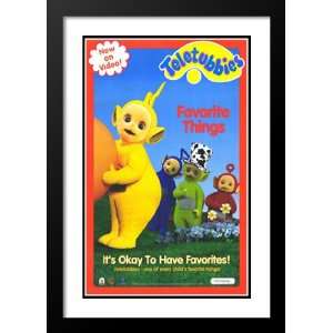 Teletubbies Favorite Things 20x26 Framed and Double Matted Movie 