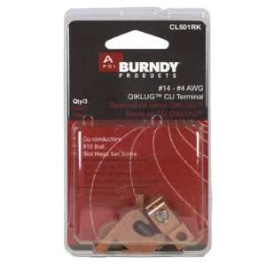    Cd/3 x 4 Burndy Copper Lay In Lug (CL501RK)