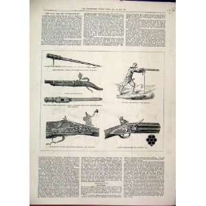  1881 Wheel Lock Musket Barbine Arquebusier Cannon Mace 