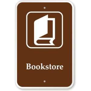  Bookstore (with Graphic) Diamond Grade Sign, 18 x 12 