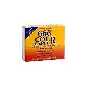  666 Allergy & Cold Relief Tabs Size 24 Health & Personal 