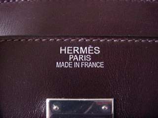 HERMES BIRKIN Bag 32 PONY TROIKA chocolate rare DIVINE  