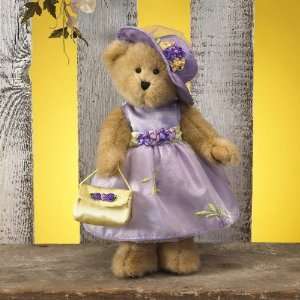  Boyds Plush Bear with Purple Dress Toys & Games