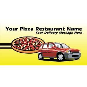  3x6 Vinyl Banner   Your Pizza Restaurant Name Your 