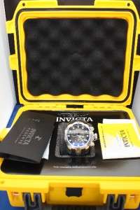 Mens Invicta 6117 Reserve Venom Black MOP Chronograph Watch w/ Divers 