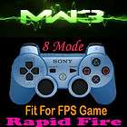 PS3 Black OPS 8 Modded Rapid Fire Modified Dualshock 3 Controller 