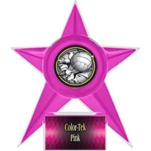  Volleyball Stellar Ice 7 Trophy PINK STAR/PINK TEK PLATE 