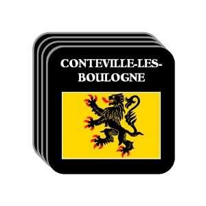   de Calais   CONTEVILLE LES BOULOGNE Set of 4 Mini Mousepad Coasters
