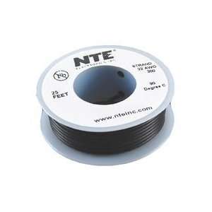  NTE Electronics WH22 00 25 HOOK UP WIRE 300VHU 25 FT 
