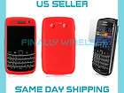 Red Silicone Skin Case BlackBerry 9780 Bold , 9700 Onyx  