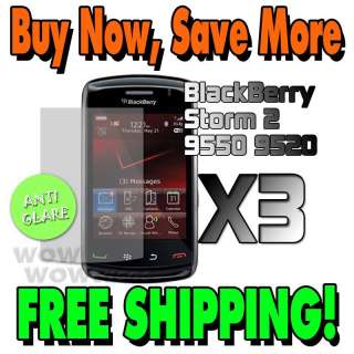   Matte Screen Protector Cover Film For Blackberry Storm 2 9550  