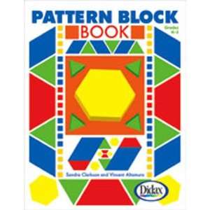  6 Pack DIDAX PATTERN BLOCK BOOK 