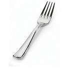 150 PCS SILVER REFLECTION DISPOSABLE CUTLERY 50 SETS WEDDING PARTY 