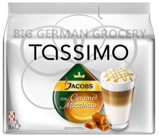 TASSIMO   German   JACOBS CARAMEL MACCHIATO 8 t discs  
