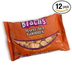 Brachs Maple Nut Goodies, 12 Ounce Bags (Pack of 12)  