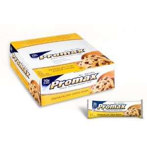  Promax Bar Chocolate Chip Cookie Dough (75g), 2.64 Ounce Bars 
