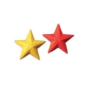 Lucks Dec Ons Red and Gold Shimmer Stars, 96 Pack  Grocery 