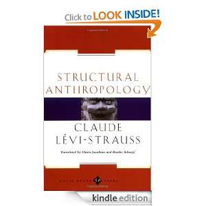 Structural Anthropology Claude Levi strauss  Kindle Store
