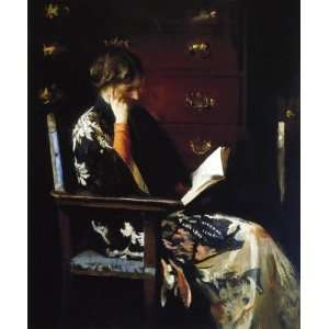   Edmund Charles Tarbell   32 x 38 inches   Mary Reading