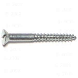  8 x 1 1/2 Tapped Wood Screw (20 pieces)