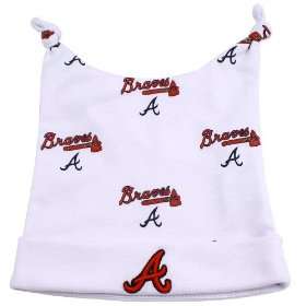  New Era Atlanta Braves White Team Baby Beanie Sports 