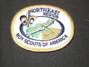 Northeast Region blue blazer embroidered emblem pin s1  