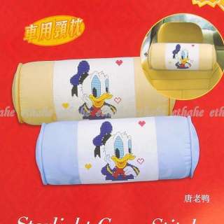 Donald Duck Cross Stitch Pillow Case Cover Cream E1G1G7  