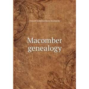  Macomber genealogy Everett Schermerhorn Stackpole Books